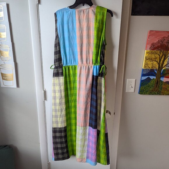 STINE GOYA Multicolor Patchwork Dress - Picture 12 of 14